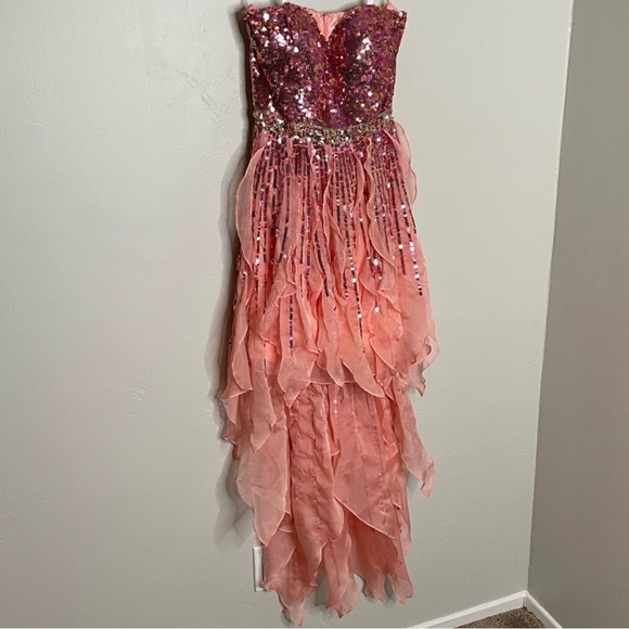 Sherri hill cocktail sequence dress - Picture 2 of 5